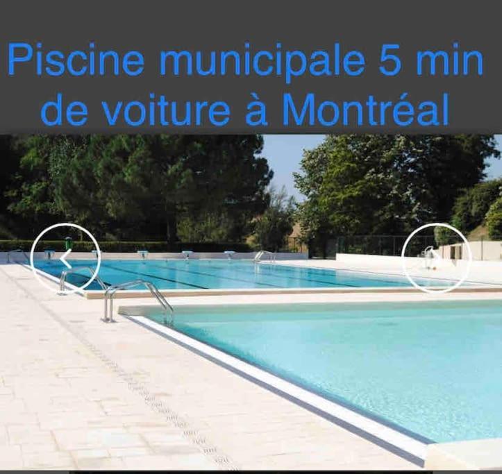 Maison Climatisee Avec Stationnement Et Wifi Bram Luaran gambar